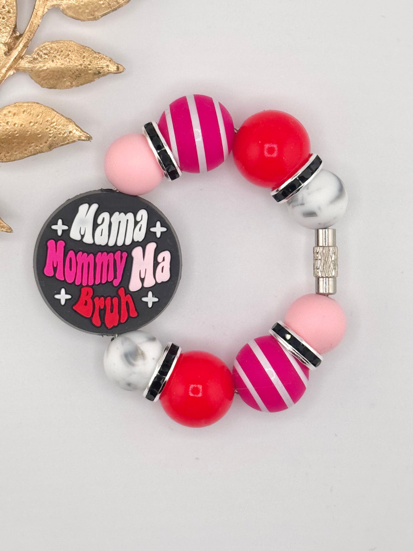 (Pre-Made) Cup Charm ~ Mama Mommy Ma Bruh