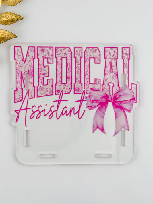 Acrylic Storage Box ~ Medical Assistant