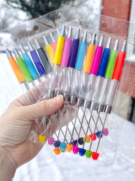 Snowglobe Blank Pen Mix Bag (9ct)