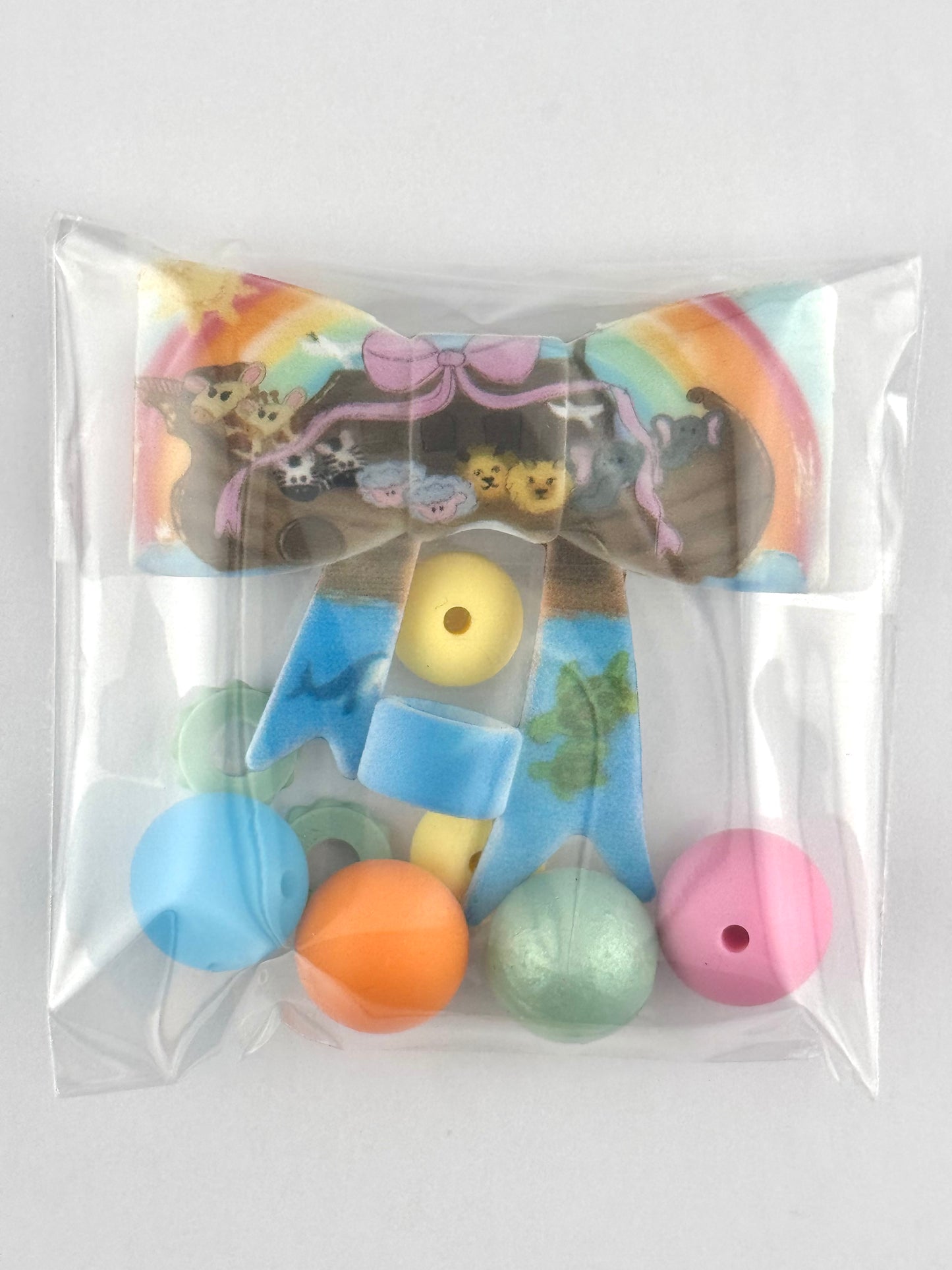Bead Bag - Noah’s Ark Bow