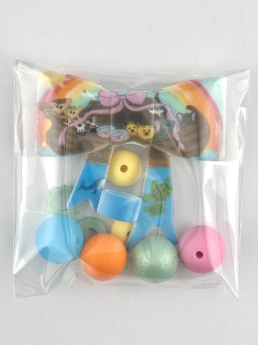 Bead Bag - Noah’s Ark Bow