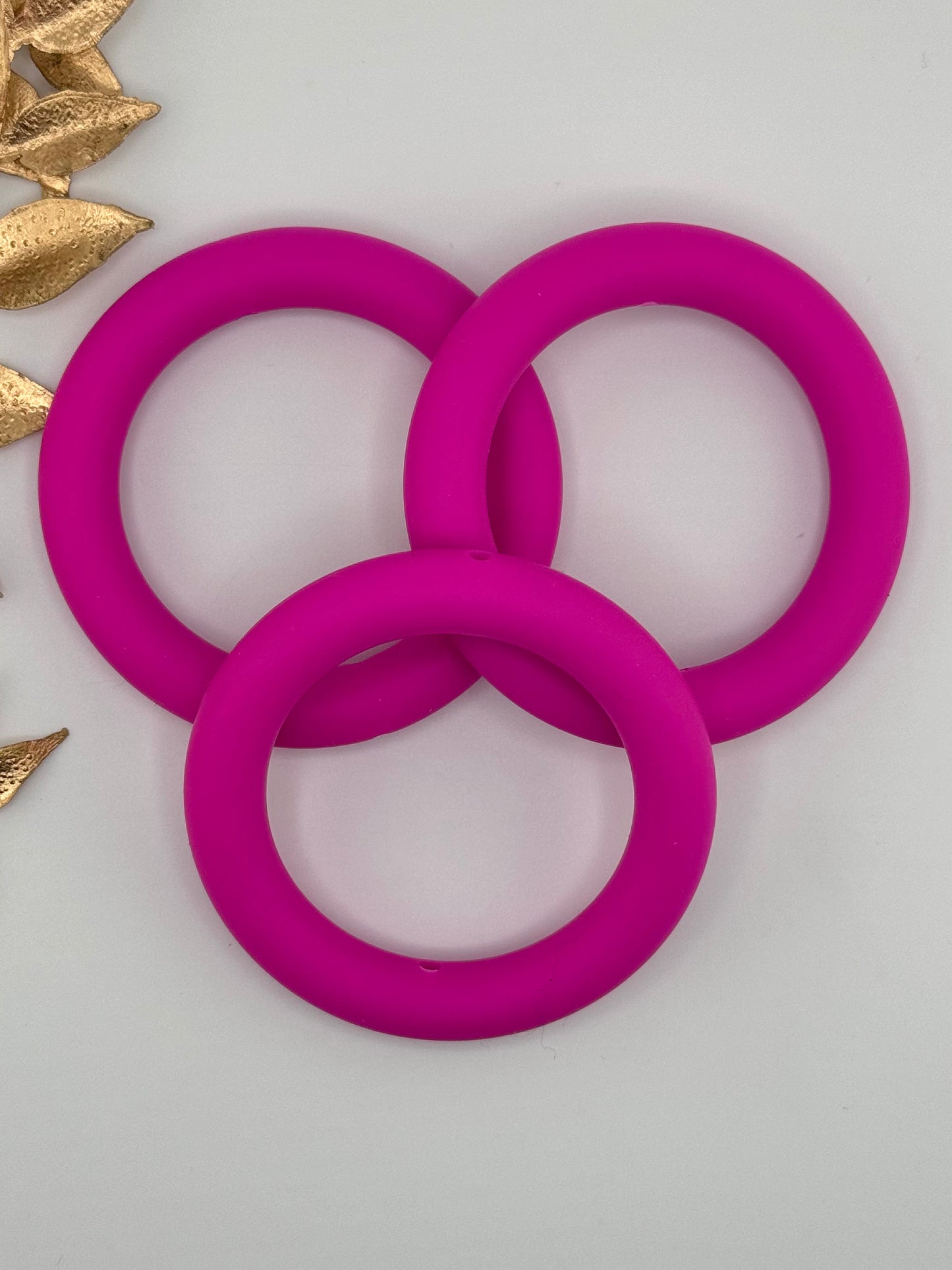 DP ~ Silicone Ring 65mm Pink Cosmo 3pk