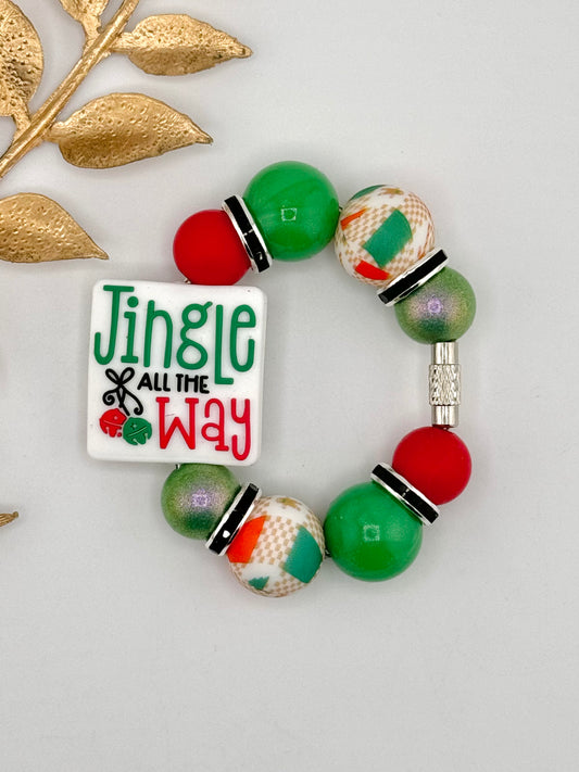 (Pre-Made) Cup Charm ~ Jingle All The Way