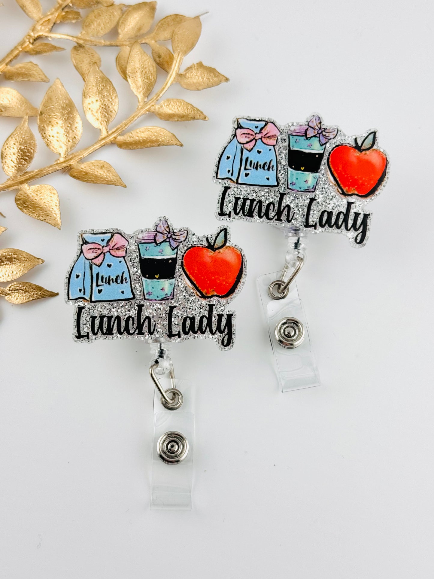 Badge Reel ~ Lunch Lady