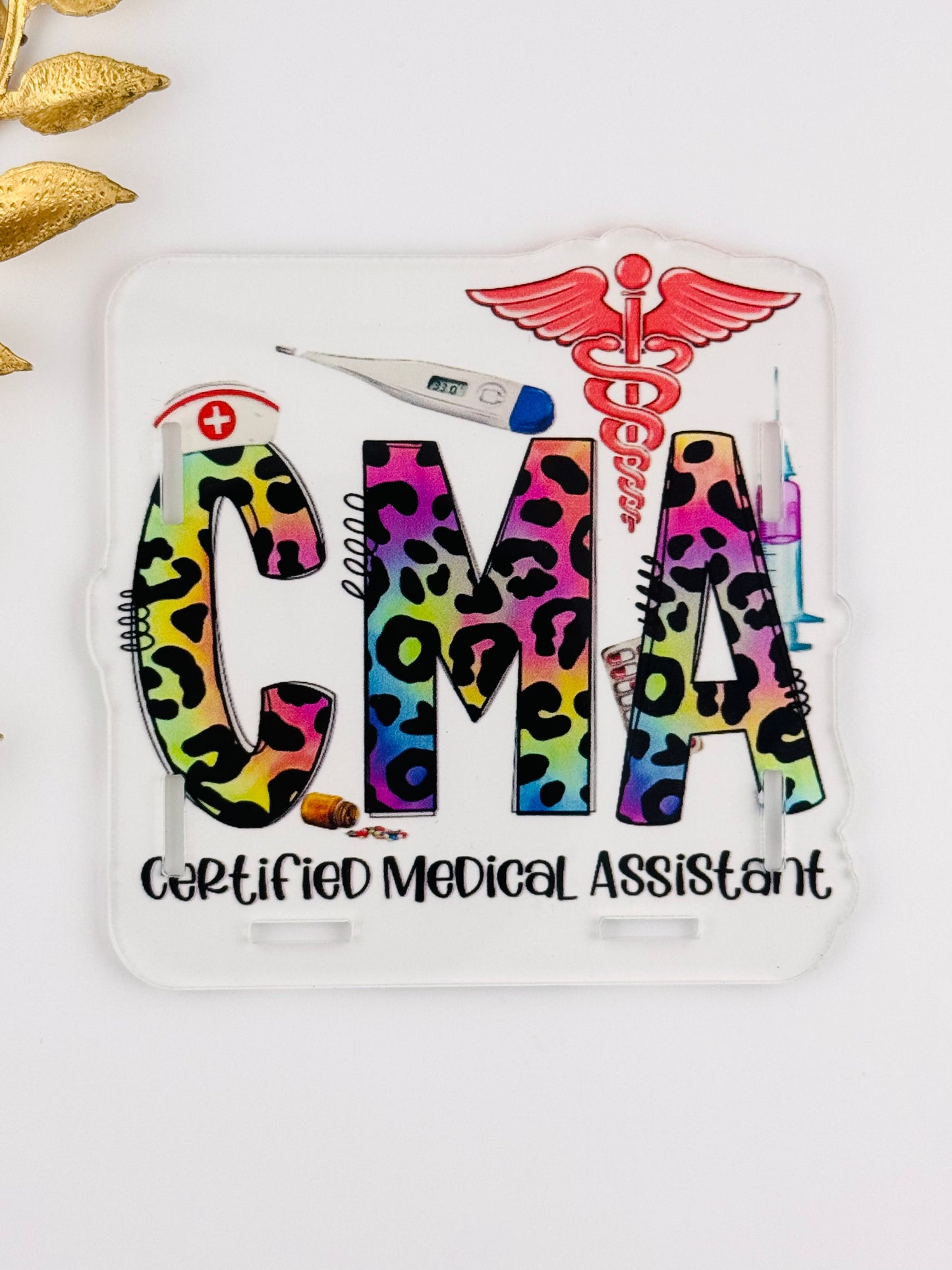 Acrylic Storage Box ~ Leopard CMA