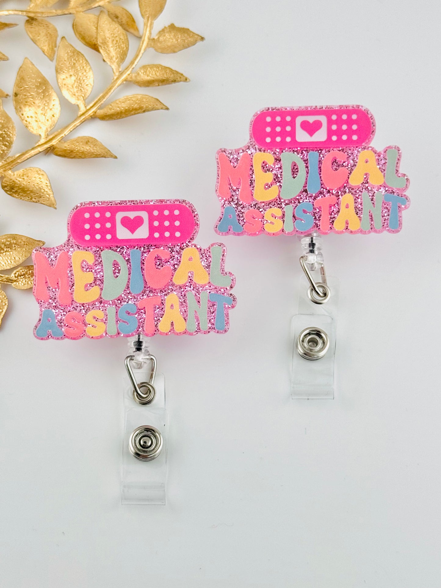 Badge Reel ~ Medical Assistant Bandaid