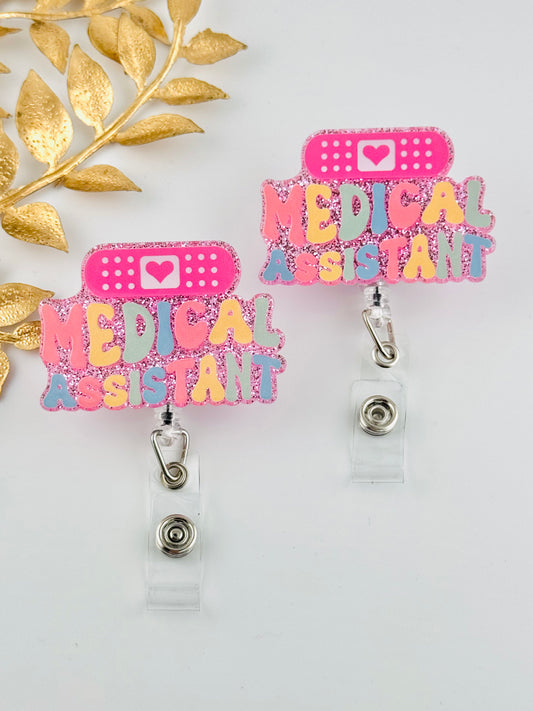 Badge Reel ~ Medical Assistant Bandaid