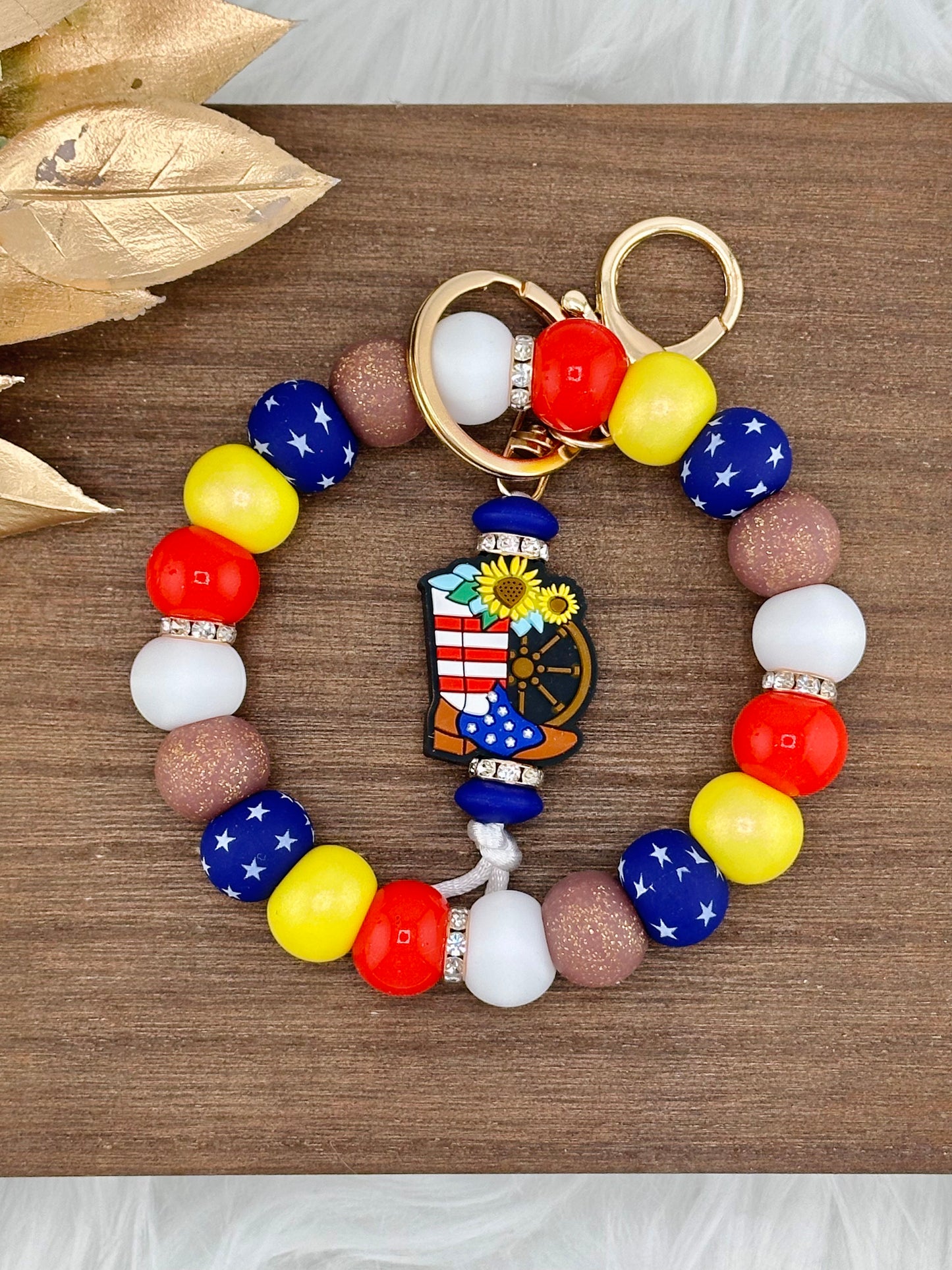 Kit #83 Ole Time Patriotic Key Ring