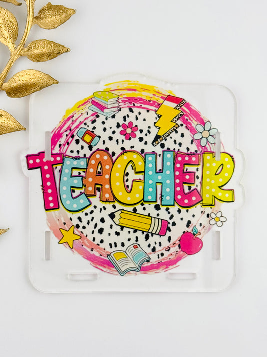 Acrylic Storage Box ~ Teacher