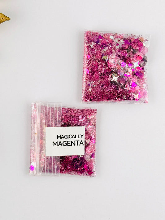 Confetti 2.5g Mix - Magically Magenta