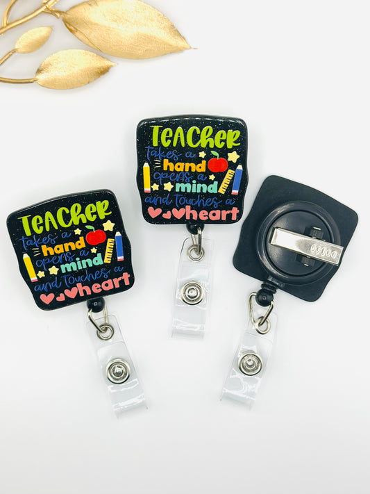 Badge Reel ~ Teacher Takes a Hand