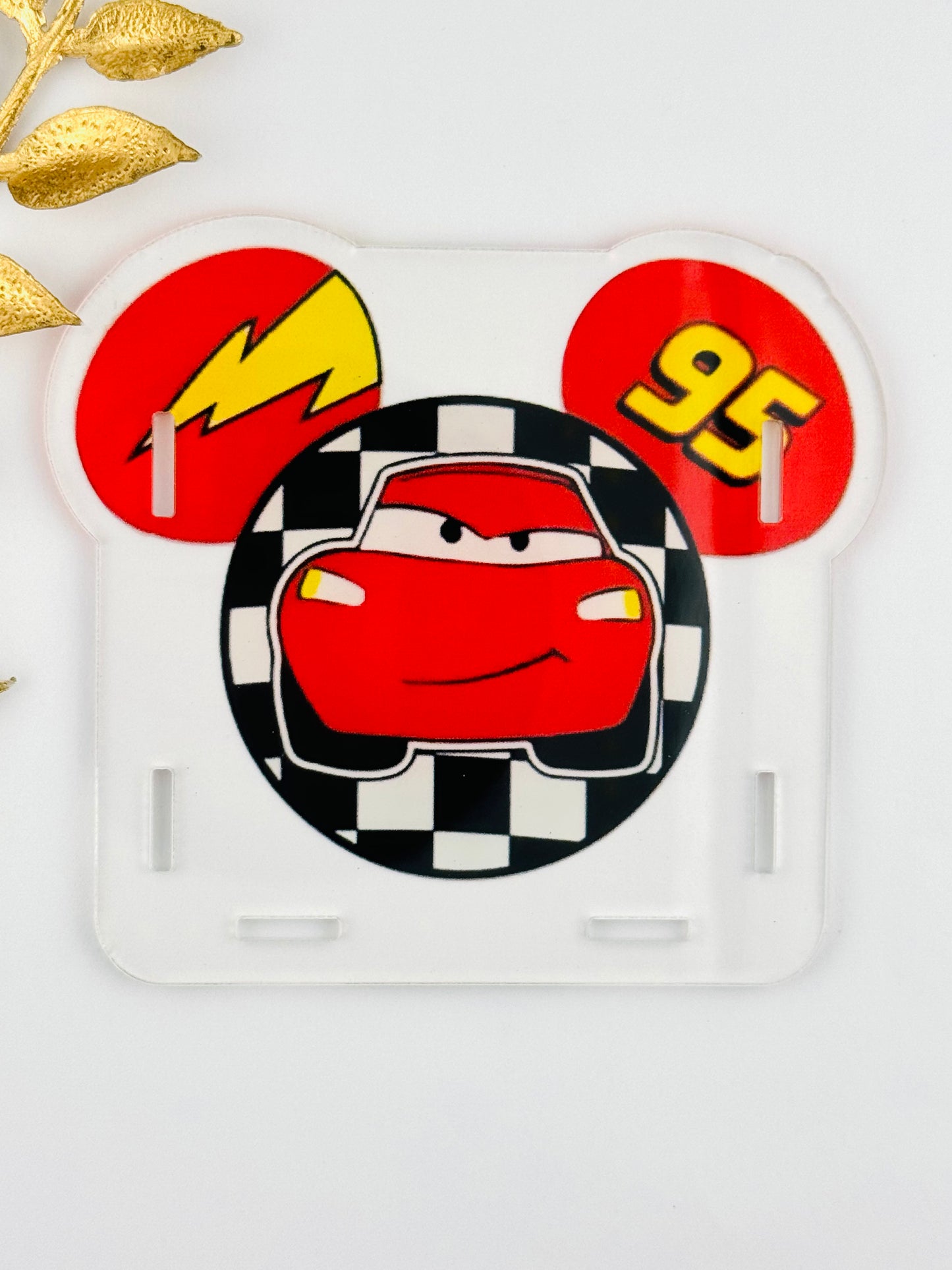 Acrylic Storage Box ~ Red Car