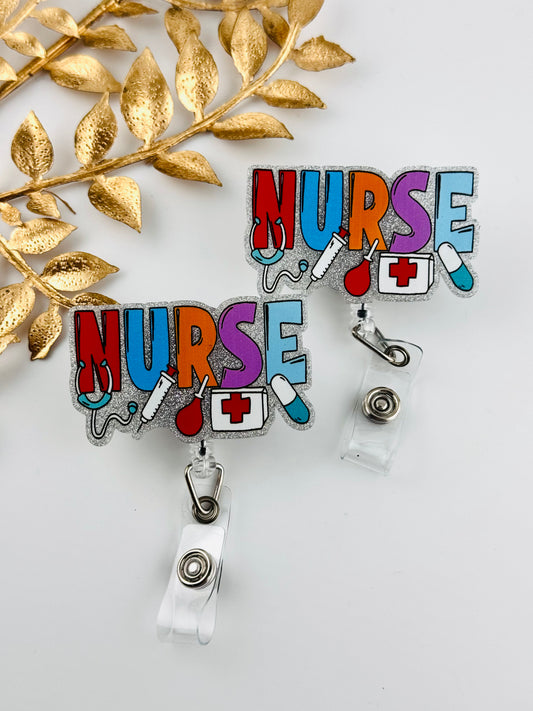 Badge Reel ~ NURSE