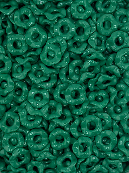 Wavy Acrylic 13mm Spacers (10ct)