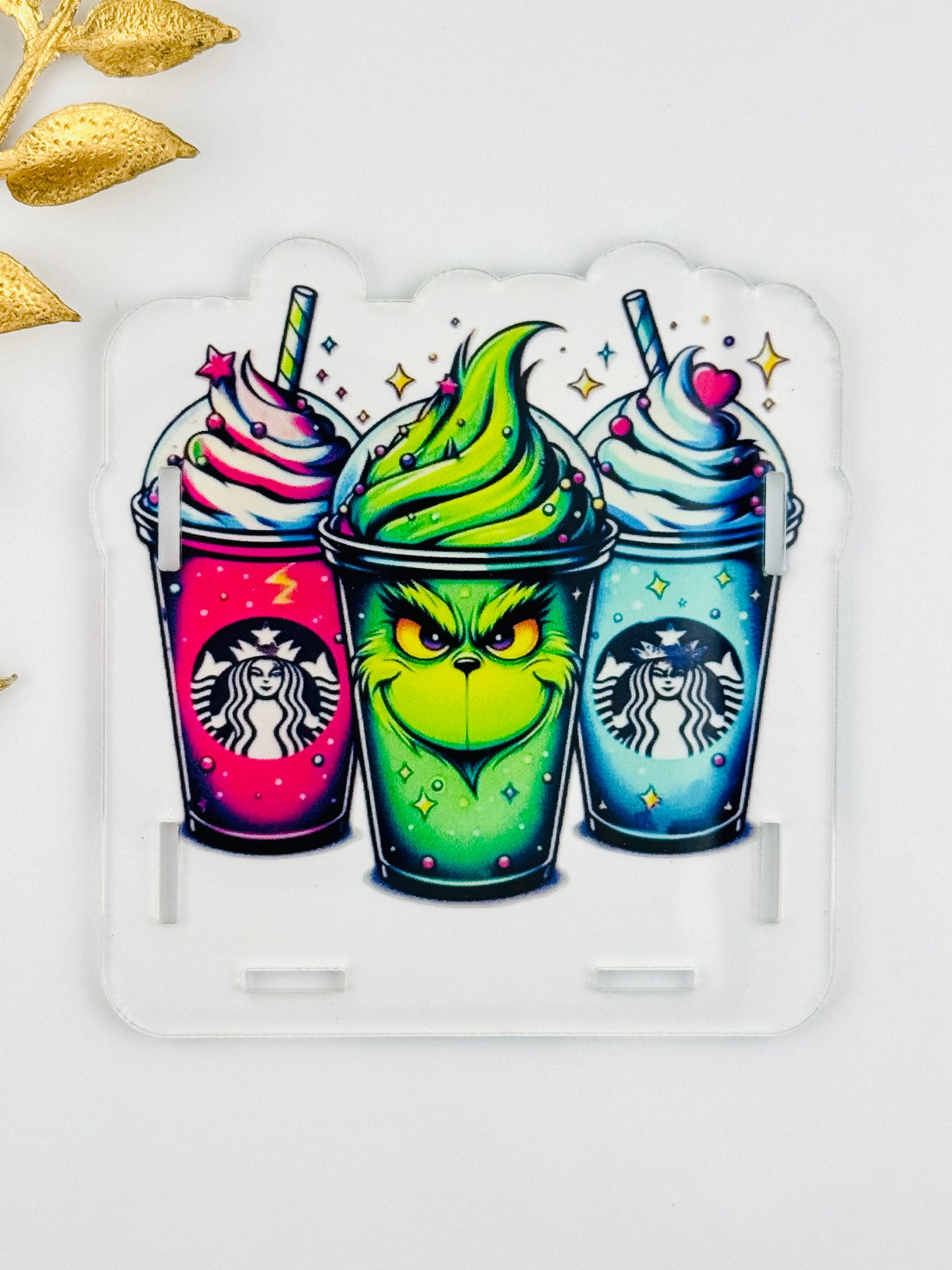 Acrylic Storage Box ~ Mean Green Cups