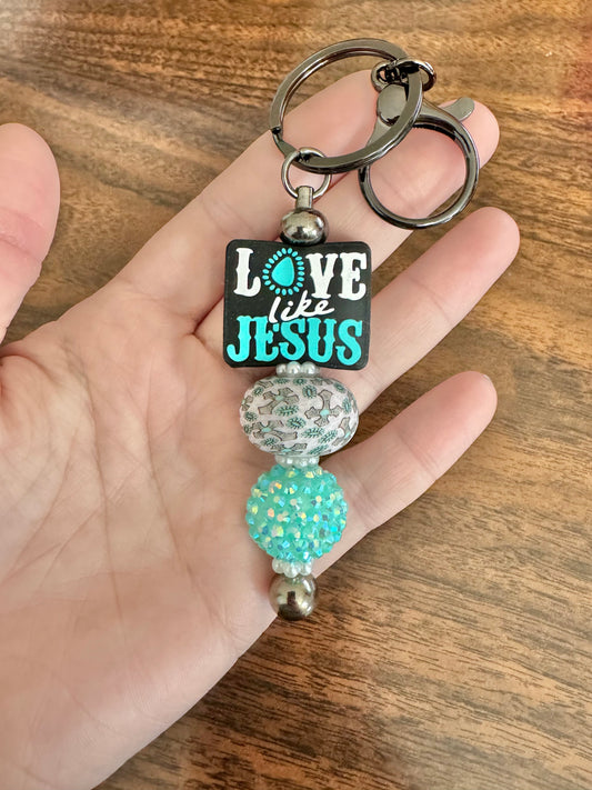 (Pre-Made) Keychain Bar ~ Love Like Jesus