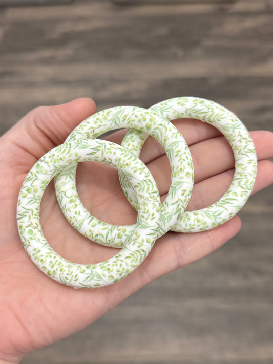 Printed Silicone Ring - Flourishing Fern