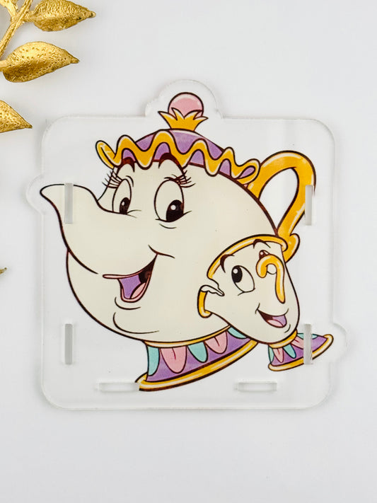 Acrylic Storage Box ~ Teapot and Cup