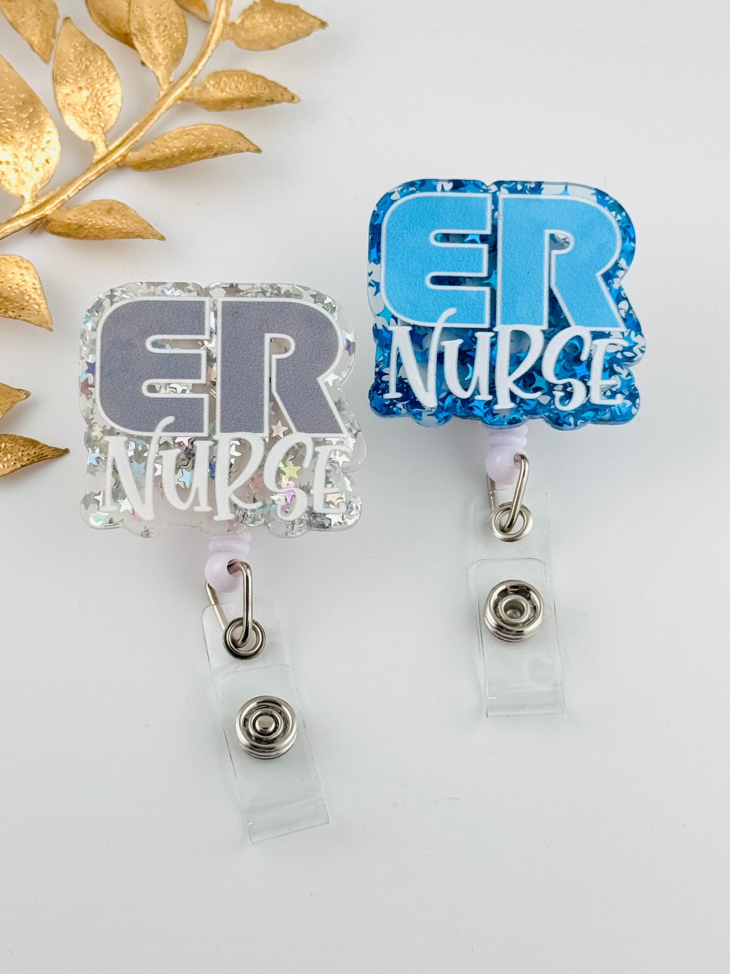 Badge Reel ~ ER Nurse