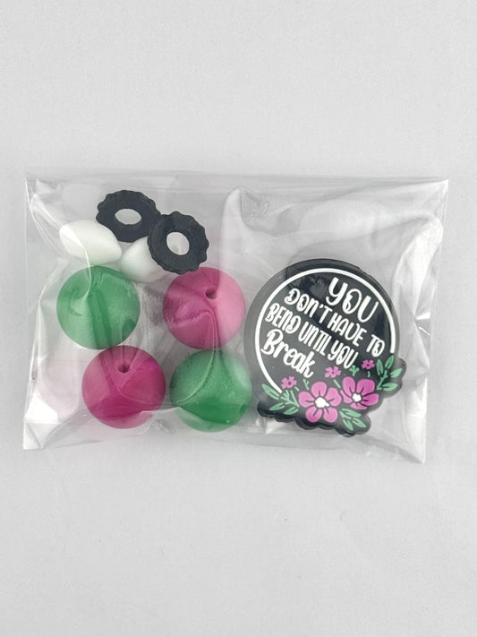 Bead Bag - You Don’t Have To Bend Till You Break