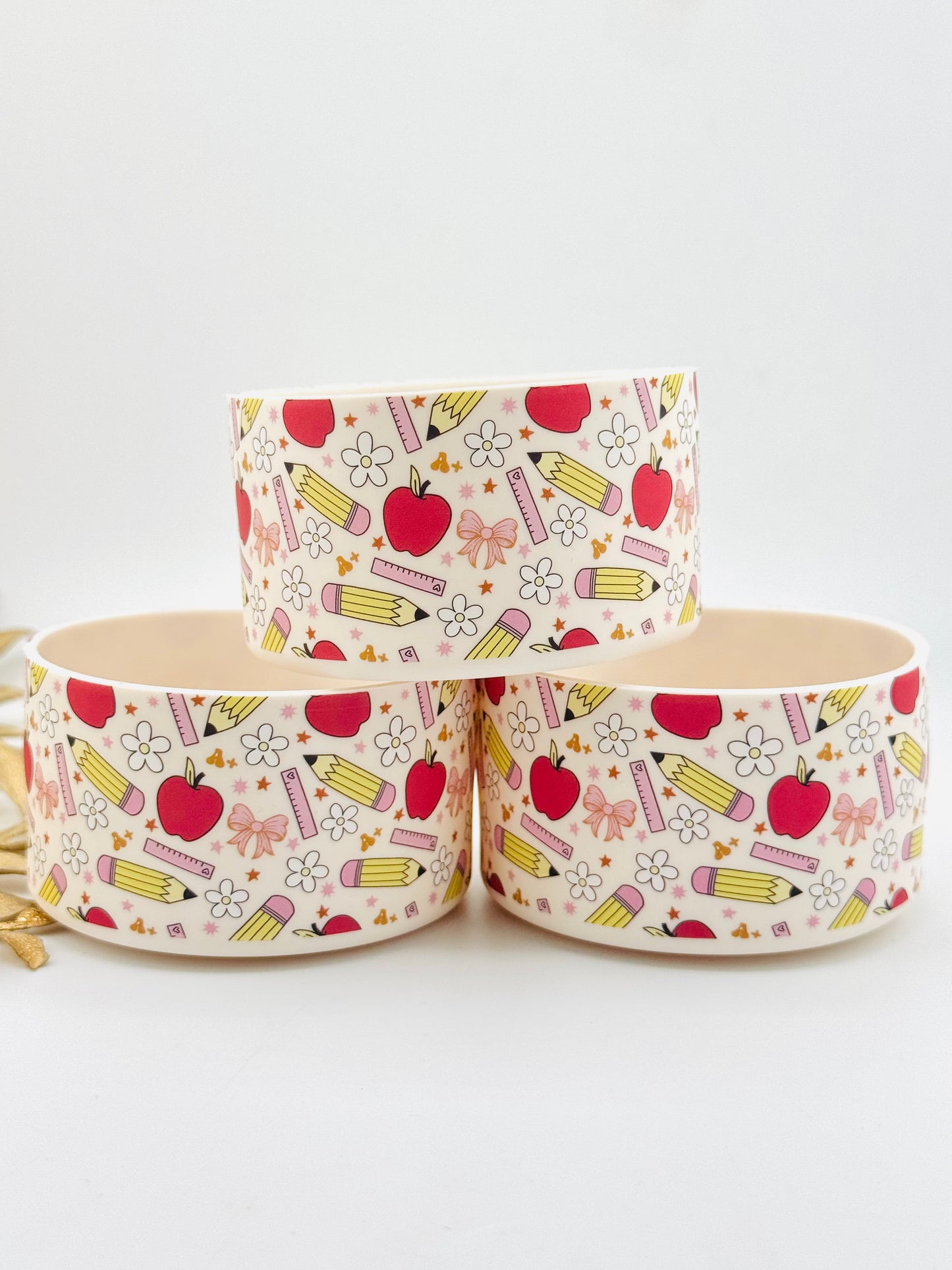 Pencils and Posies Tumbler Boot