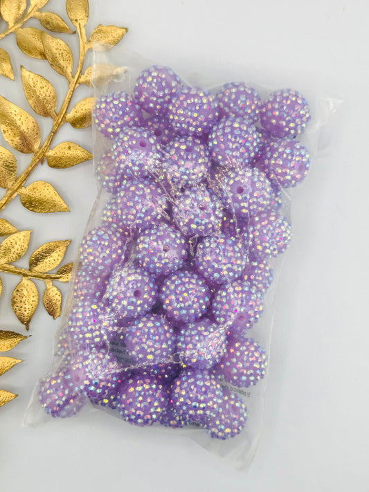 Rhinestone Bulk 50ct Bag ~ Purple