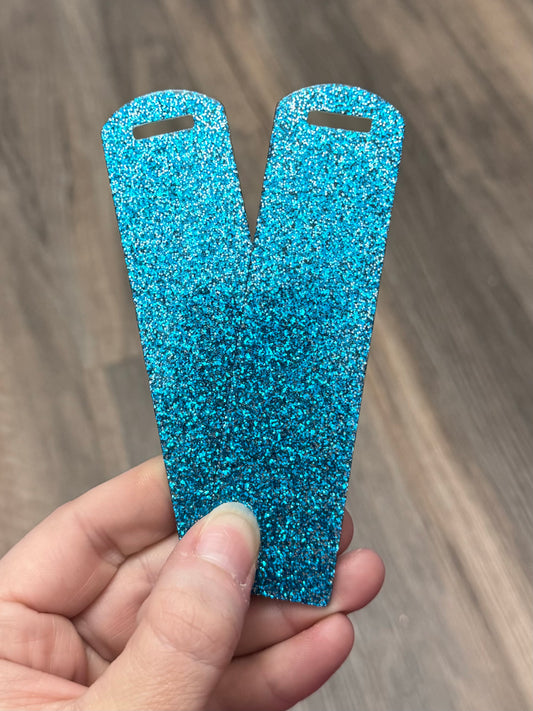 Acrylic Bookmark ~ Sky Blue Shimmer