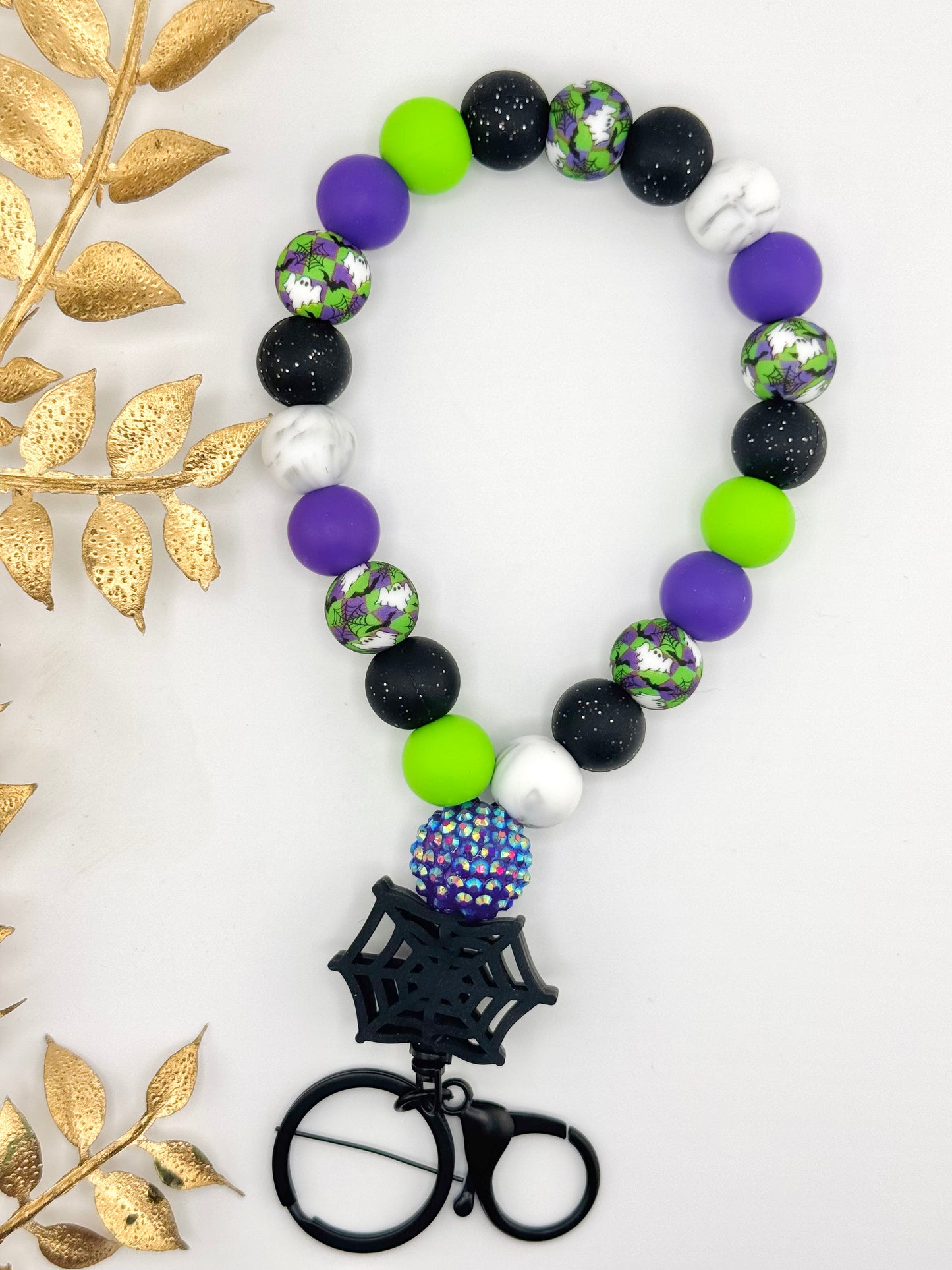 Teardrop Wristlet Kit - Spider Web