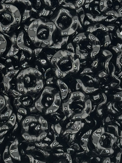 Wavy Acrylic 13mm Spacers (10ct)