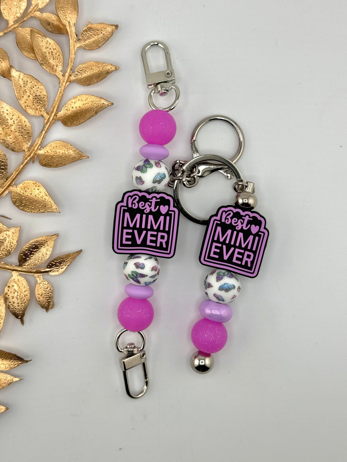 (Pre-Made) Strap or Keychain ~ Best Mimi ~ Interchangable