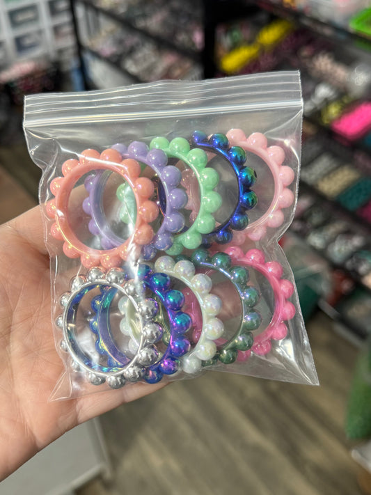 Acrylic Opal Flower Frame Pack (10ct)