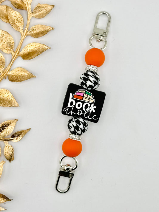 (Pre-Made) E-Reader Strap ~ Bookaholic ~ Interchangable