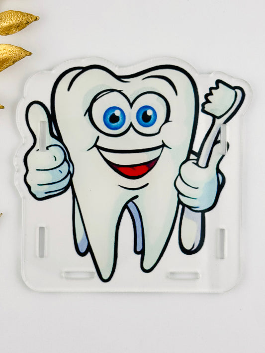 Acrylic Storage Box ~ Happy Tooth