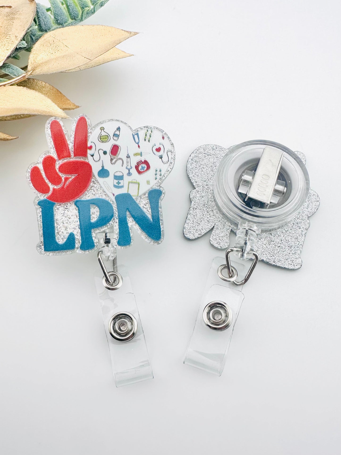 Badge Reel ~ Peace LPN