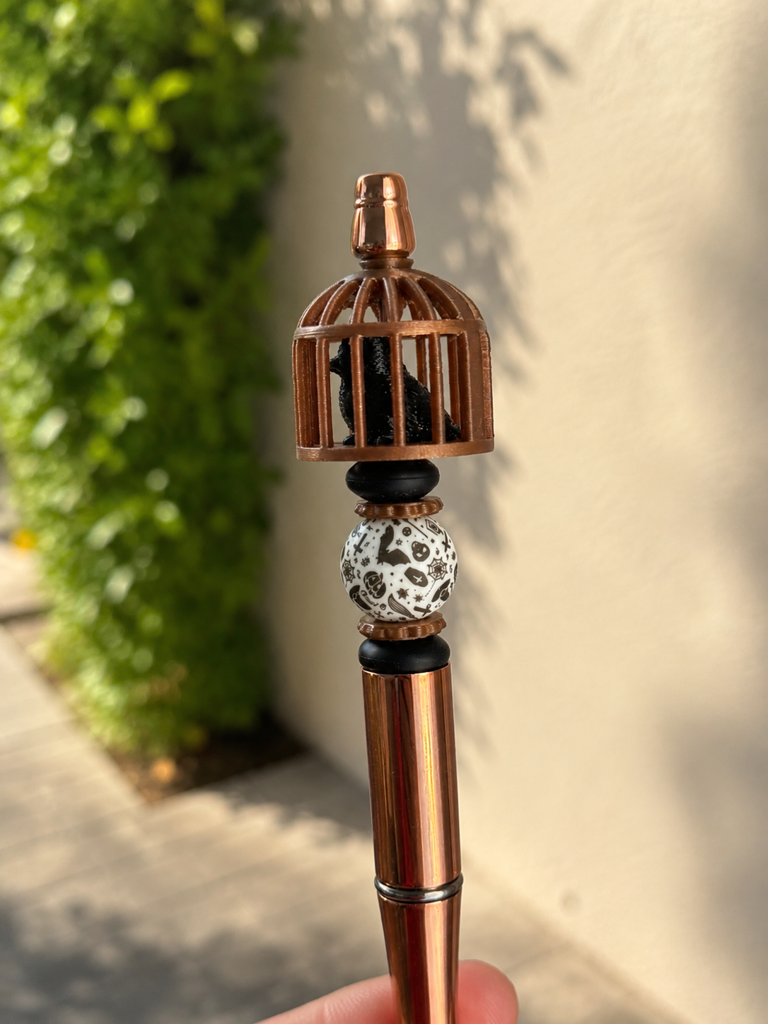 (Wholesale) Custom Nevermore Caged Raven Pen