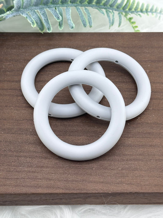 DP ~ Silicone Ring 65mm Icy Gray 3pk