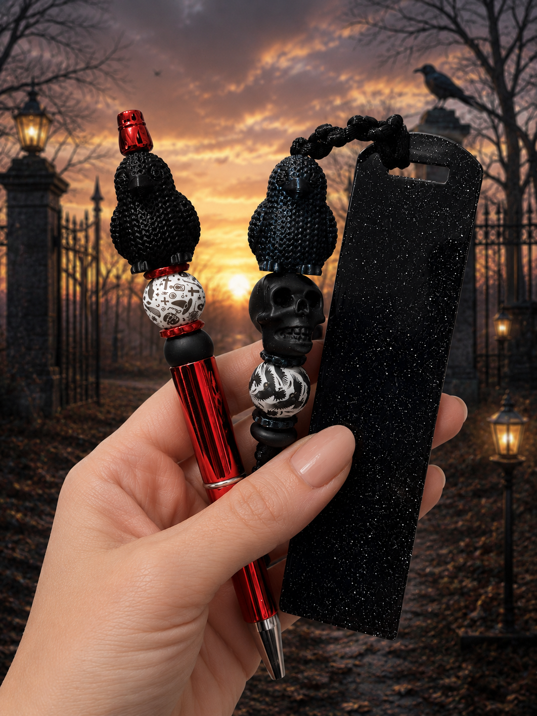 Knitted Buddy - Nevermore Focal & Topper