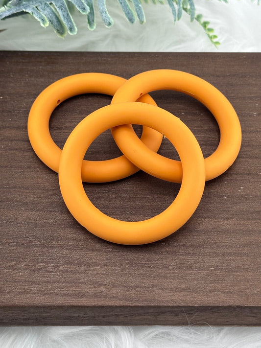 DP ~ Silicone Ring 65mm Mango 3pk