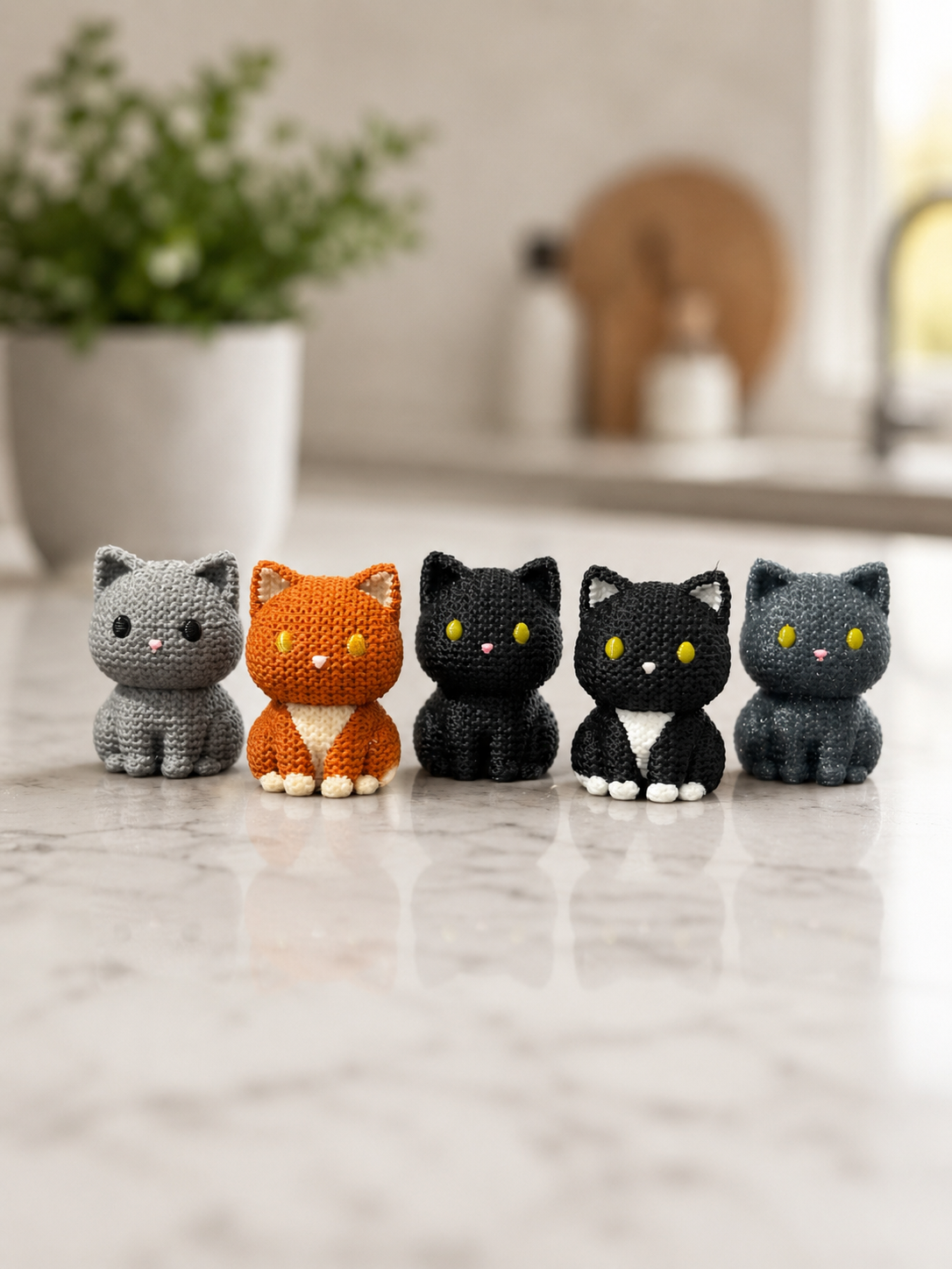 Knitted Buddy - Cleo’s Friends Focal & Toppers