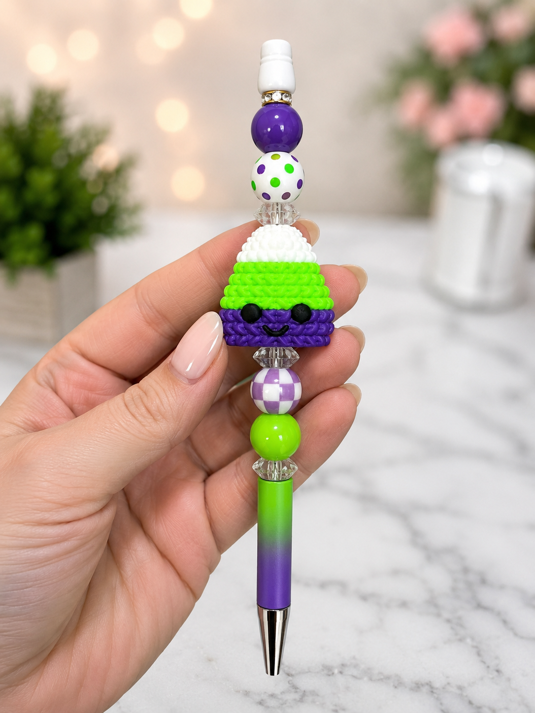 Knitted Buddy - Bug Juice Theme Candy Corn