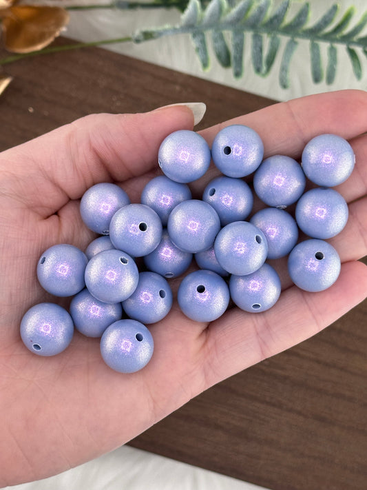 Opal #49 Periwinkle 15mm Round