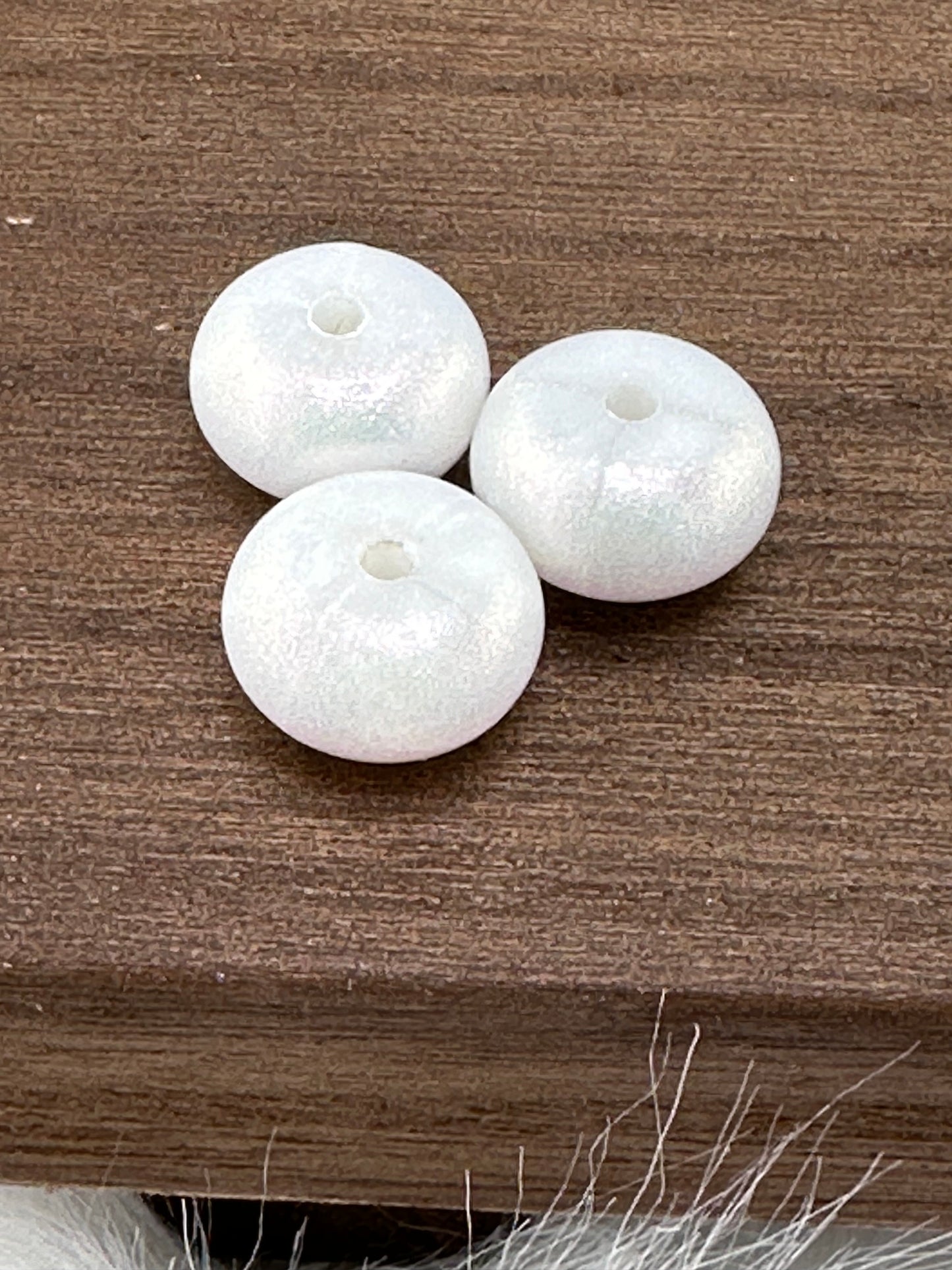 Opal #41 Pearl White 14mm Abacus