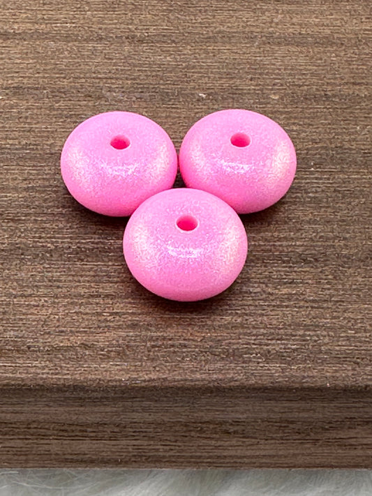 Opal #K16 Hot Pink 14mm Abacus