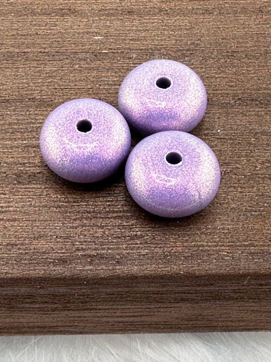 Opal #128 Dusty Periwinkle 14mm Abacus