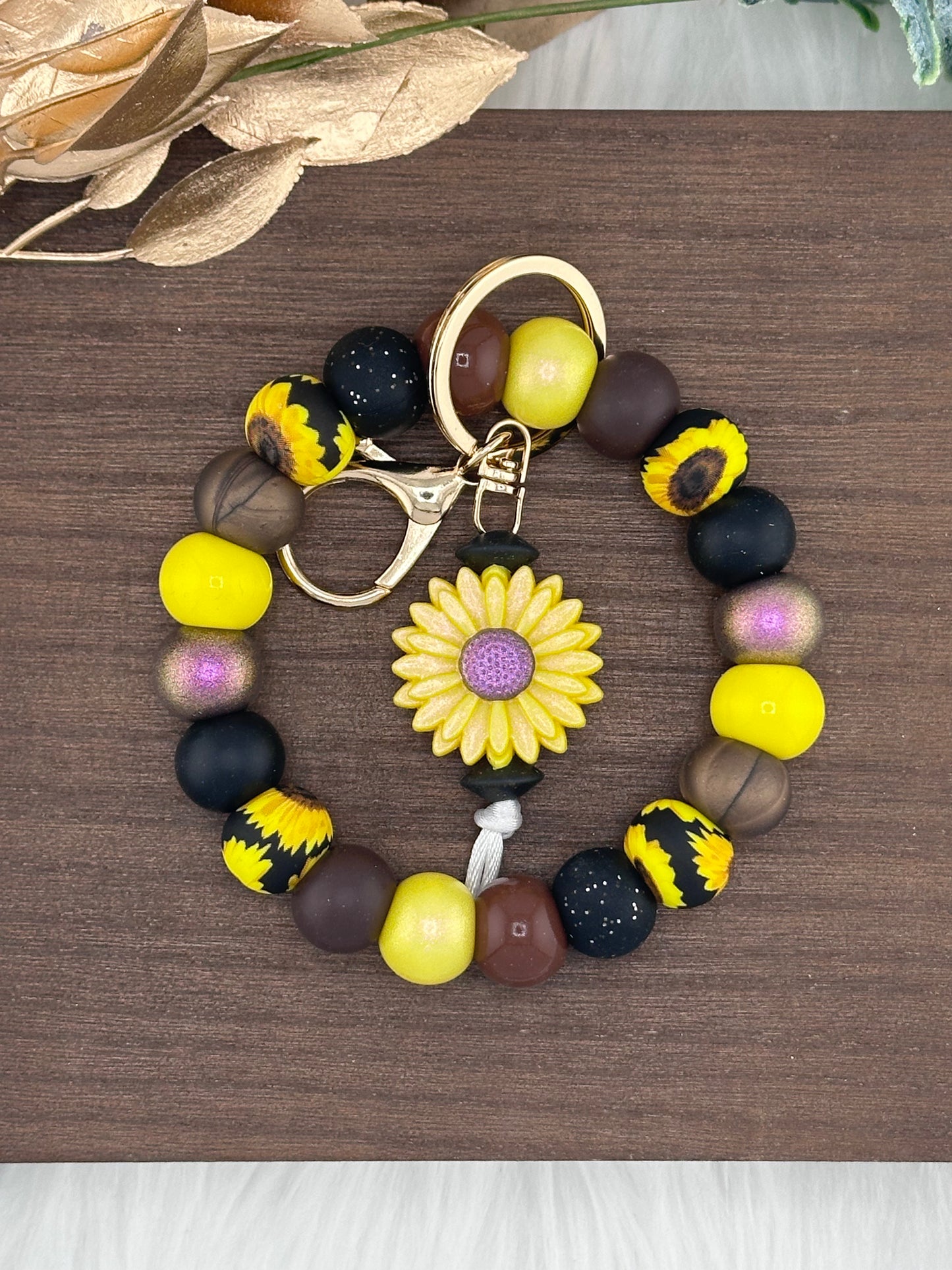 Kit #12 Sunflower Key Ring