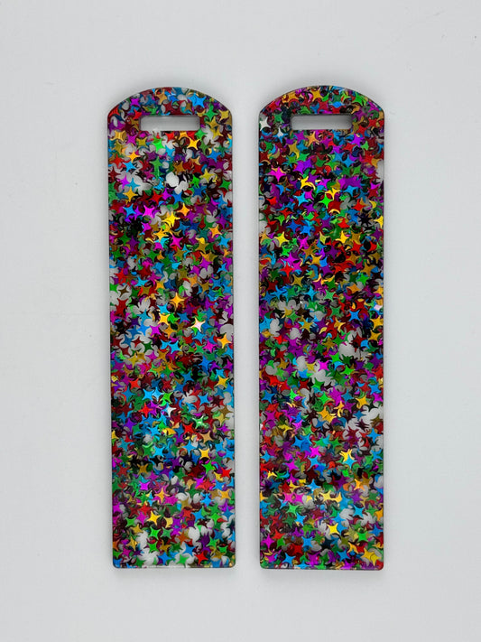 Acrylic Bookmark ~ Rainbow Stars