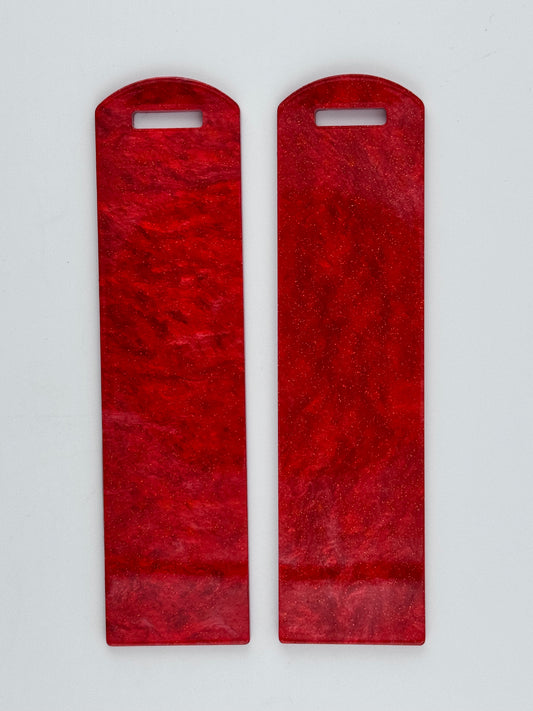 Acrylic Bookmark ~ Scarlet Haze