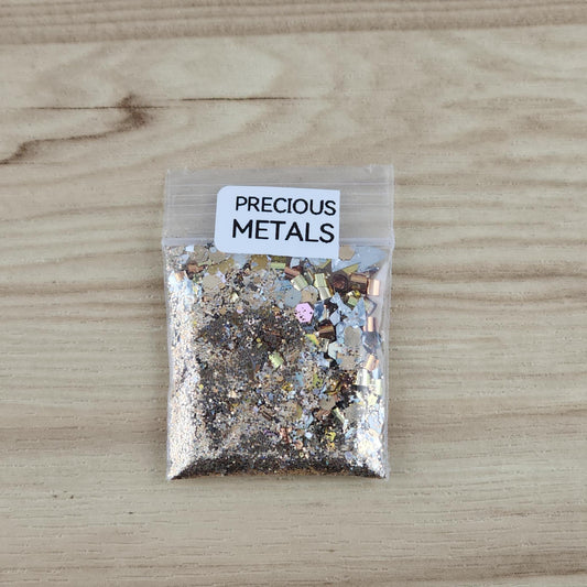 Confetti 2.5g Mix - Precious Metals