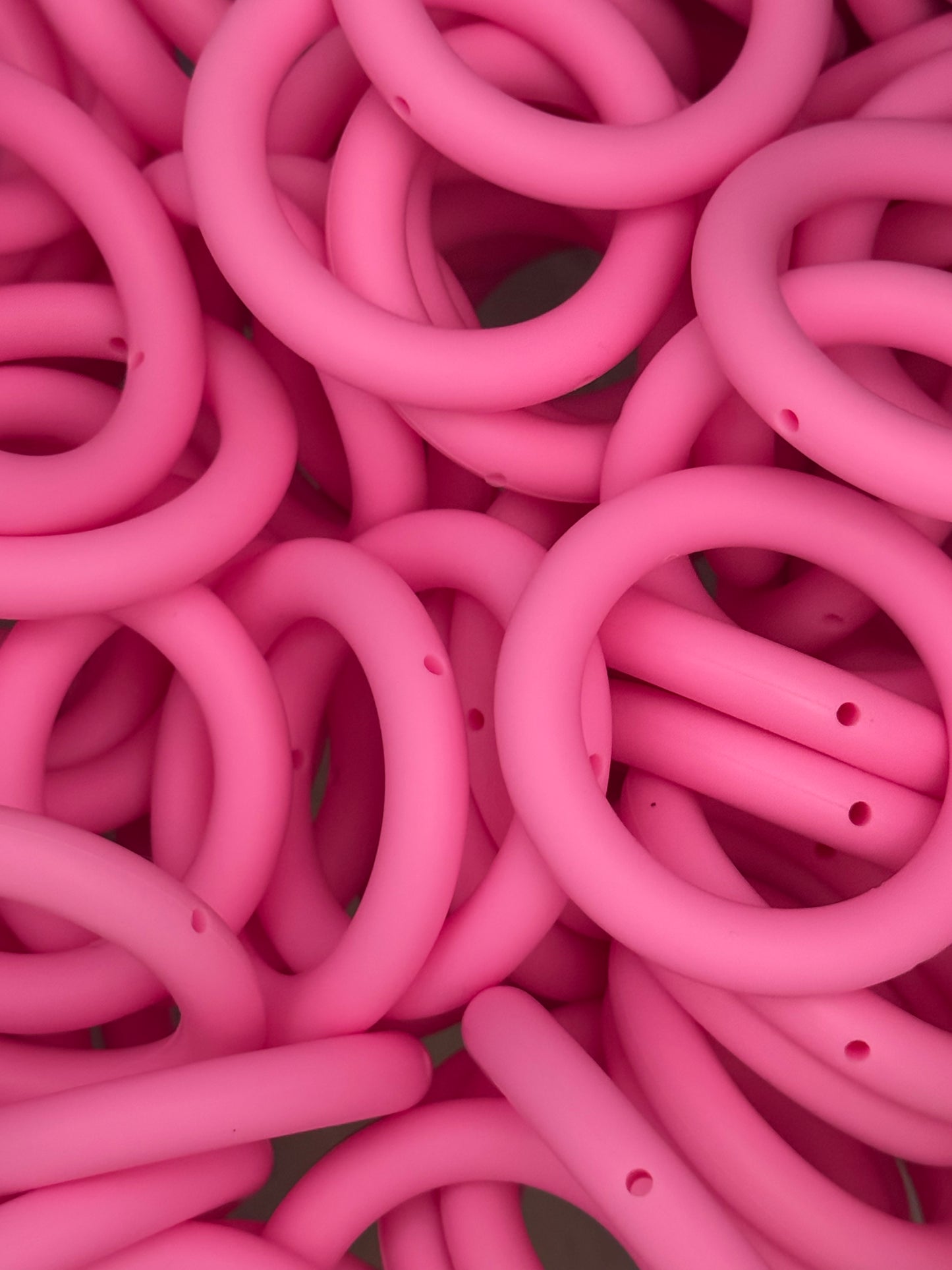 Silicone Ring 65mm #16 Hot Pink
