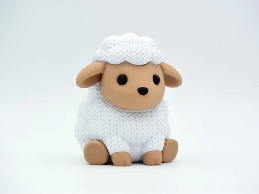 Knitted Buddy - Sally the Sheep Focal & Topper